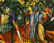 奥古斯特 马克 : Zoological Garden I